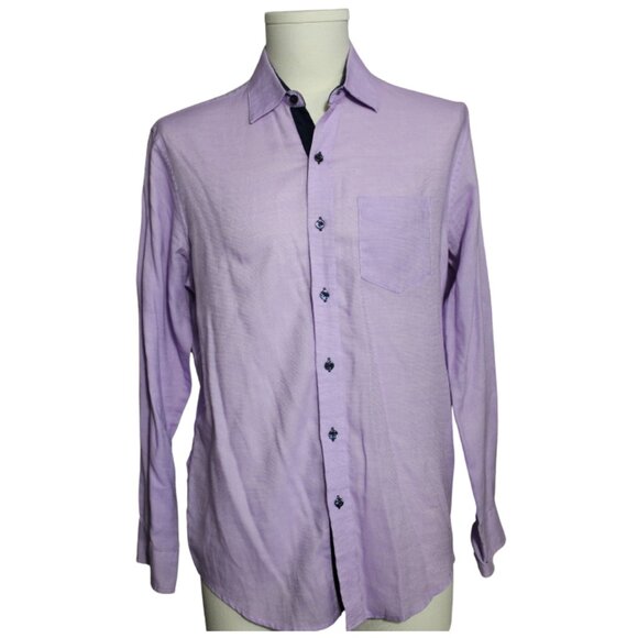 Tasso Elba Other - TASSO ELBA Long Sleeve Men's Dress Shirt - Purple